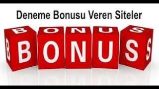 Deneme bonusu iddaa